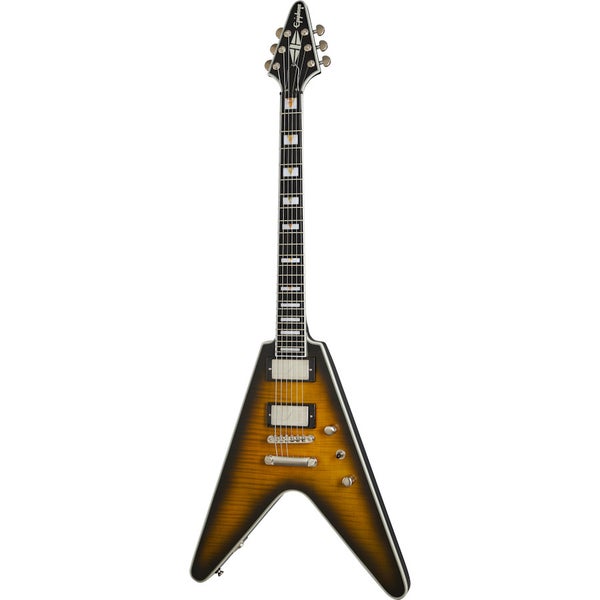Epiphone Flying V Prophecy Yellow Tiger Aged Gloss Electric Guitar
