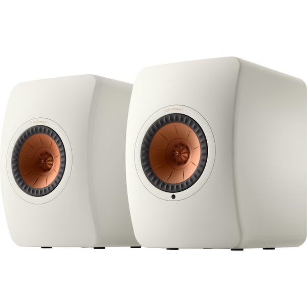 KEF LS50 Wireless II Mineral White paire d'enceintes Hi-Fi