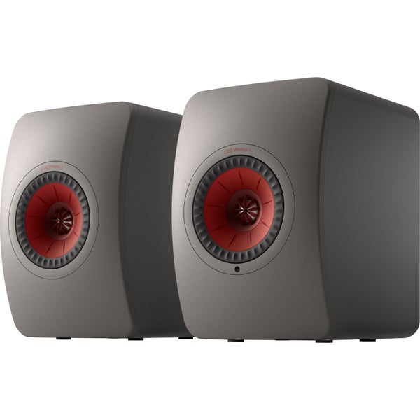 KEF LS50 Wireless II Titanium Grey paire d'enceintes Hi-Fi