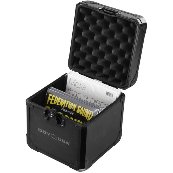 Odyssey K7060BL bac à vinyles Black Krom™ pour 60 vinyles 45 tours (7 pouces)