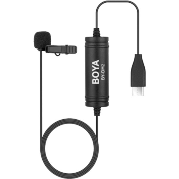 Boya BY-DM2 USB-C Lavalier Microphone