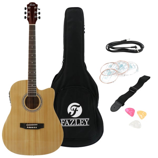 Fazley W80-SDCNT Slim Dreadnought Starter Pack Natural