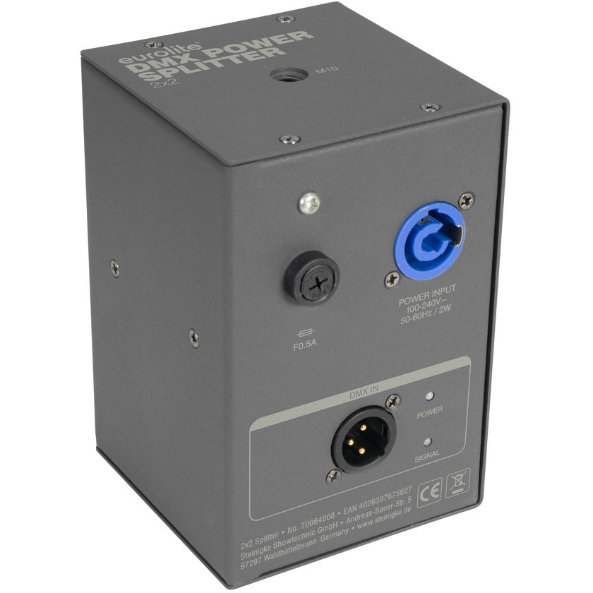 Eurolite 2x2 DMX Power Splitter | Bax Music