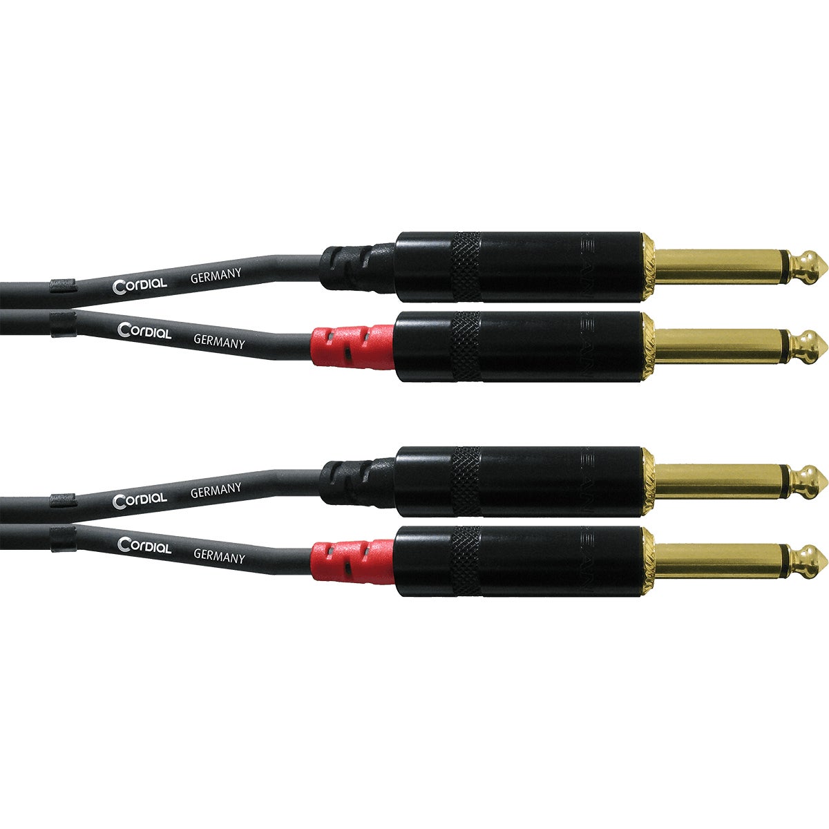 CORDIAL Kabel audio doppelt jack mono 60 cm Kabel AUDIO Essentials Jack - Bild 3
