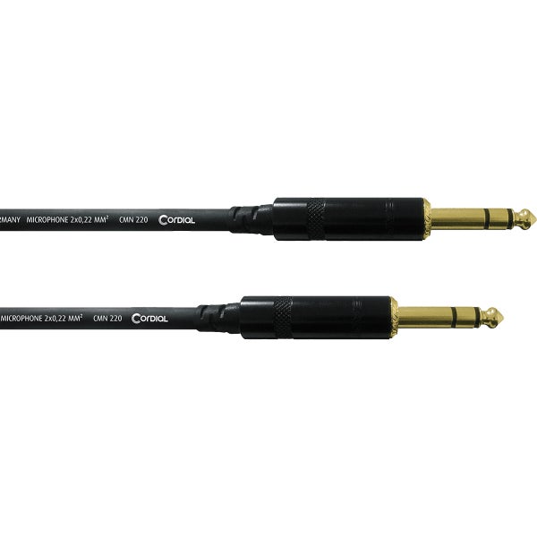 Cordial CFM6VV Intro TRS Jack Cable, 6m
