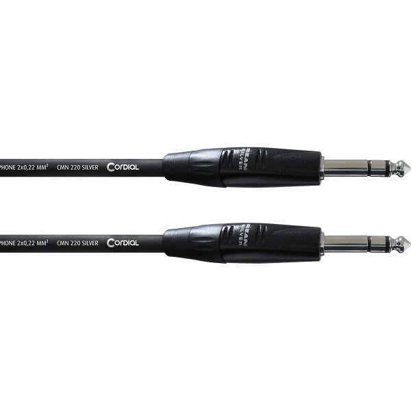 Cordial CIM0.3VV Intro TRS Jack Cable, 0.3m