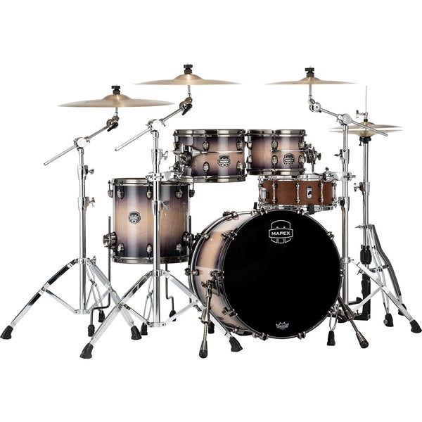 Mapex SE504XM Saturn Evolution Maple Fusion Exotic Violet Burst 4-Piece Shell Set
