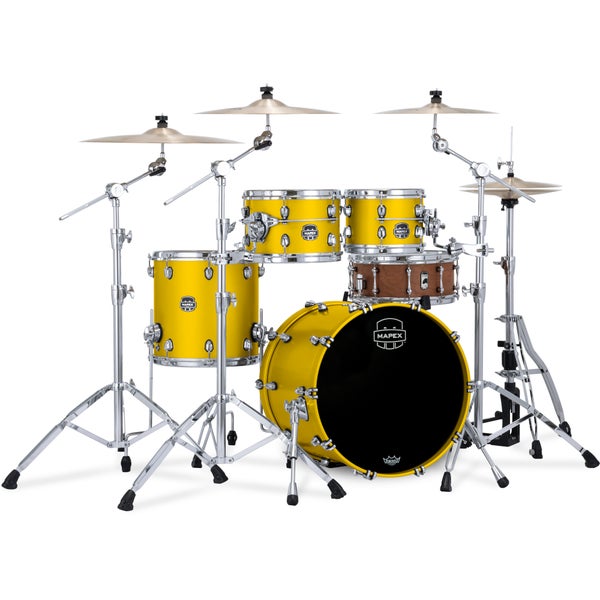 Mapex SE504XBPM Saturn Evolution Birch Fusion Tuscan Yellow 4-Piece Shell Set