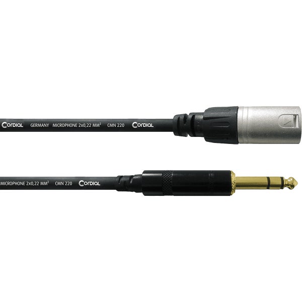 Cordial CFM0.3MV Intro XLR to Jack Adapter Cable, 0.3m