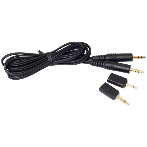 Olympus KA333 câble jack-jack 3.5 mm avec adaptateurs 2.5 mm