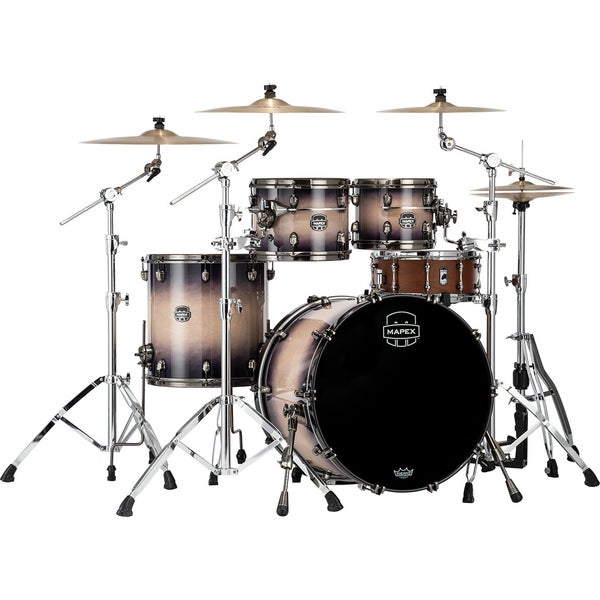 Mapex SE529XM Saturn Evolution Maple Rock Exotic Violet Burst 4-Piece Shell Set