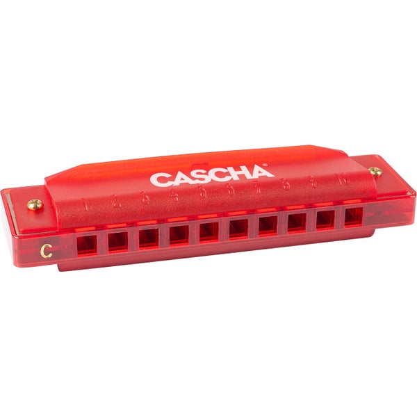 Cascha HH 2273 Fun Blues harmonica en Do (rouge)