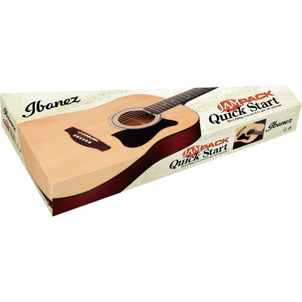 Ibanez V54NJP Open Pore Natural Jam Pack Quick Start Pack