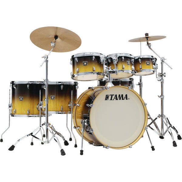 Tama CL72RS-PGLP Superstar Classic Gloss Lacebark Pine Fade 7-Piece Shell Set