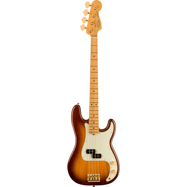 Fender 75th Anniversary Commemorative Precision Bass 2-Color Bourbon Burst MN Electric Bass Guitar with Case