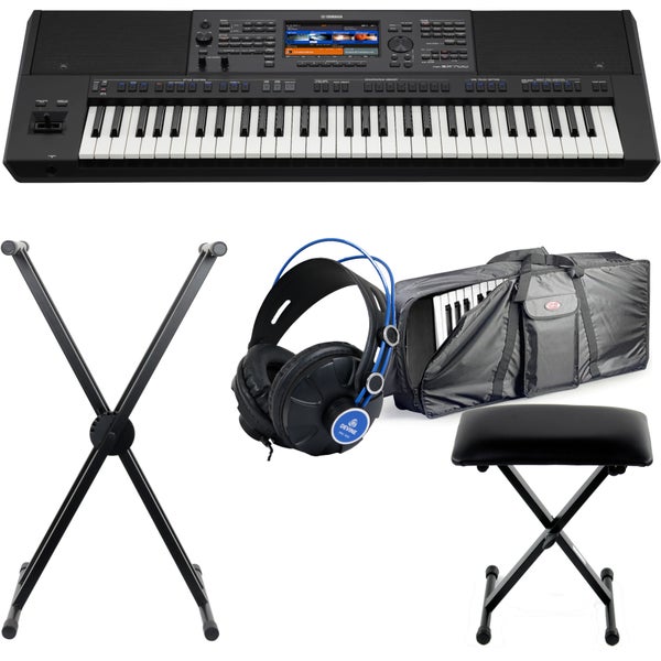 Yamaha PSR-SX700 Complete Workstation Keyboard Bundle
