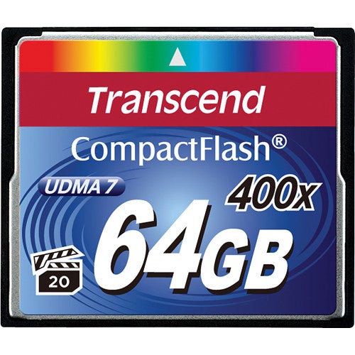 Transcend 64GB Compact Flash Card (400X)