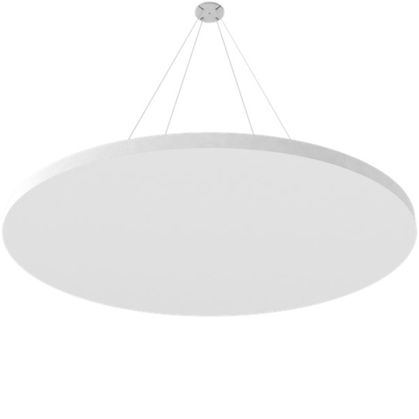Vicoustic ViCloud VMT Flat 1160x40 Round - Natural White (Pack of 4)