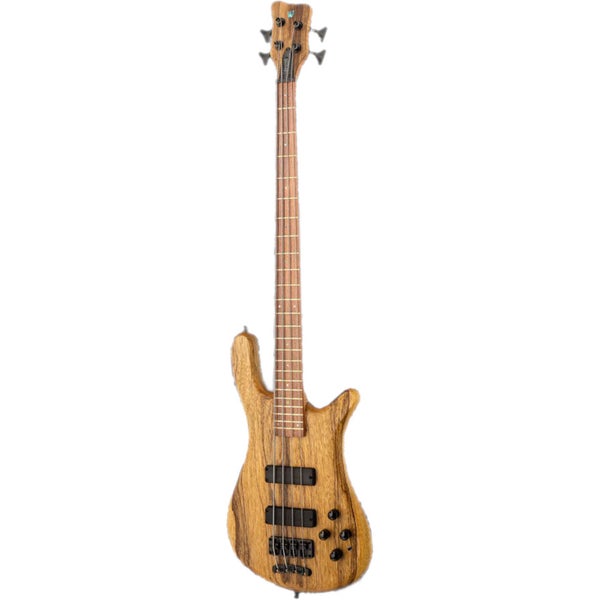 Warwick Teambuilt Pro Series Streamer LX 4-String Natural Oil Finish 2021 Limited Edition Electric Bass Guitar