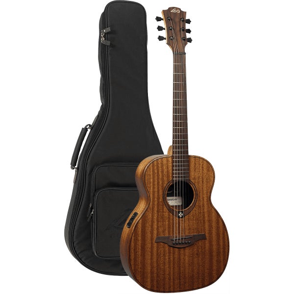 LAG Guitars Tramontane Travel Series Travel-KAE Kyaha Electro guitare électro-acoustique folk avec housse