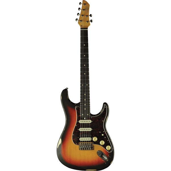 EKO Aire Relic Sunburst Electric Guitar