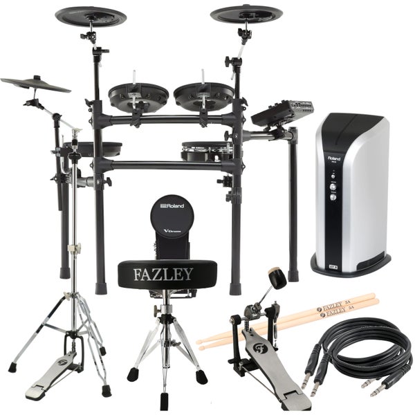 Roland TD-27K V-Drums + hardware, baguettes et ampli