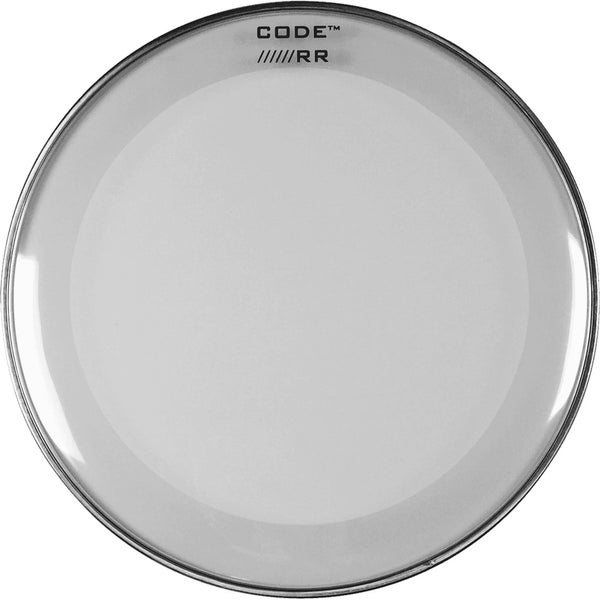 Code Drum Heads RRCL10 Reso Ring Clear Resonant Drumhead with Damping ring, 10-inch Tom