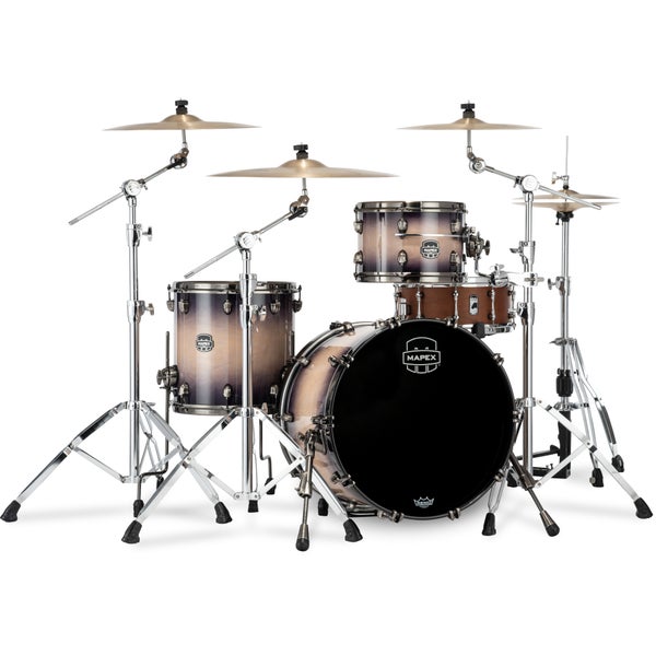Mapex SE401XHBPZ Saturn Evolution Hybrid Club Exotic Violet Burst 3-Piece Shell Set