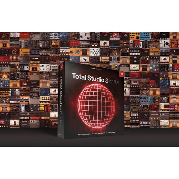 IK Multimedia Total Studio 3 MAX instruments et effets virtuels (téléchargement)