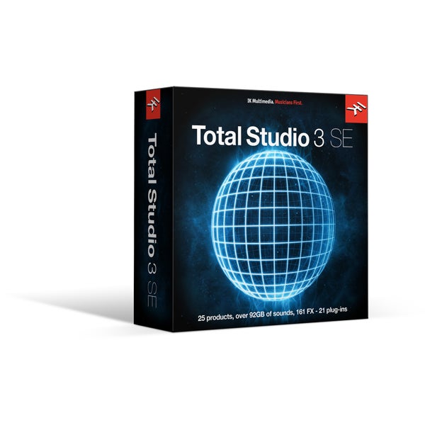 IK Multimedia Total Studio 3 SE instruments et effets virtuels (téléchargement)