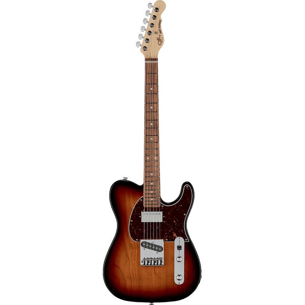 G&L Fullerton Deluxe ASAT Classic Bluesboy 3-Tone Sunburst RW Electric Guitar with Deluxe Gig Bag