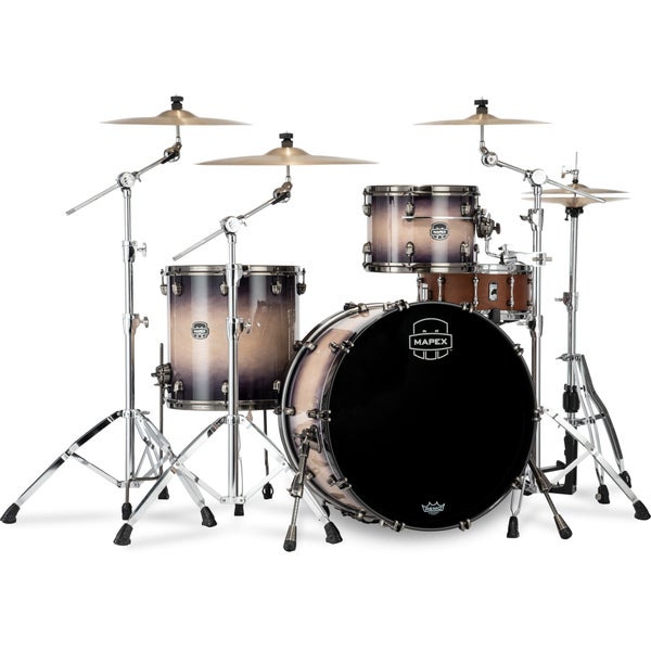 Mapex SE446XHBPZ Saturn Evo. Hybrid Rock Powerhouse Exotic Violet 3-Piece Shell Set