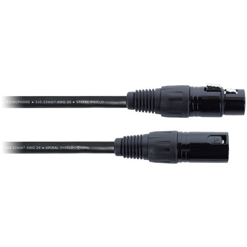 Cordial EM1FM Elements Microphone Cable XLR Male - XLR Female, 1m