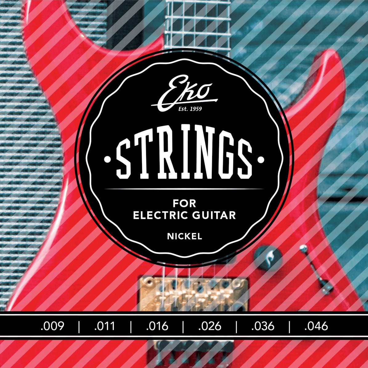 String El Station EKO EL0946L Electric Guitar Strings (.09 - .46) | Bax Music