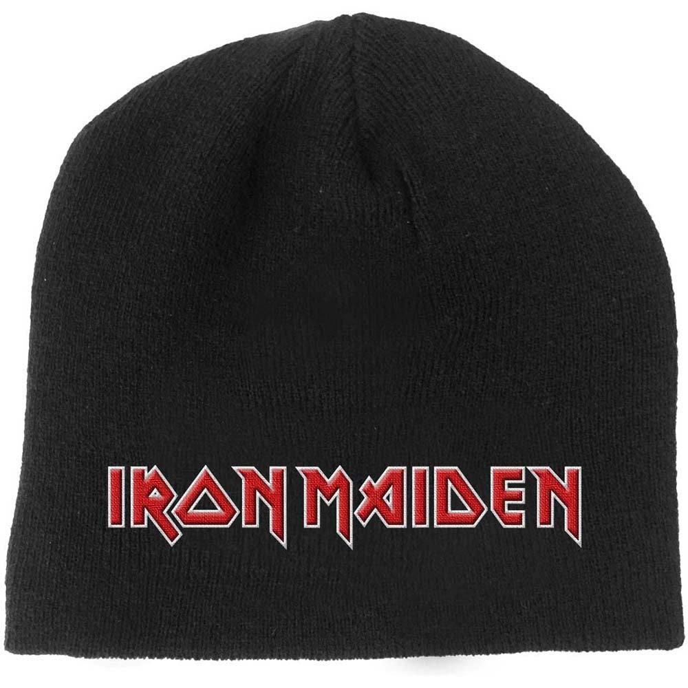 Rock Off Iron Maiden Logo Beanie