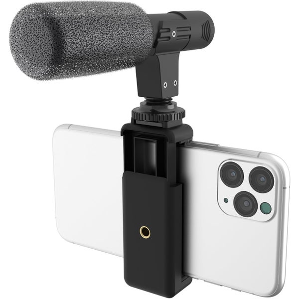 Digipower MIC UP - Universal Shotgun Microphone Kit for Cameras and Smartphones
