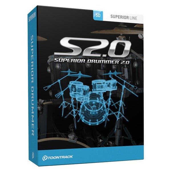 Toontrack Superior Drummer 2.0 drum plugin