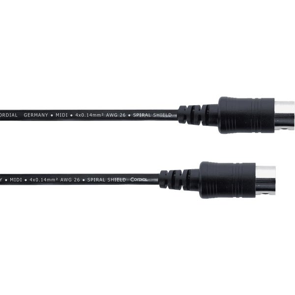 Cordial ED0.5AA Elements 5-Pin DIN MIDI Cable, 05m