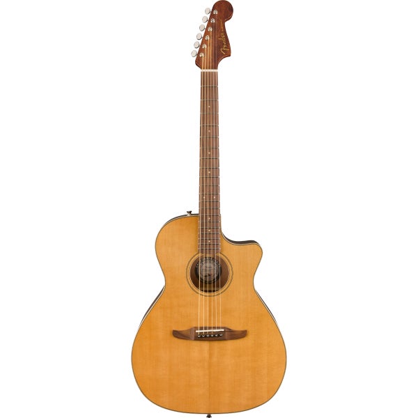 Fender Newporter Classic Aged Natural Electro-Acoustic Guitar with Gig Bag