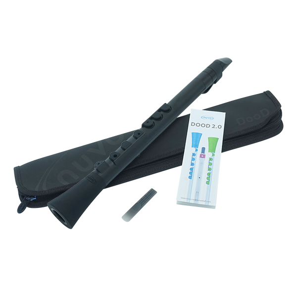 Nuvo DooD 2.0 Children's Flute (Black)