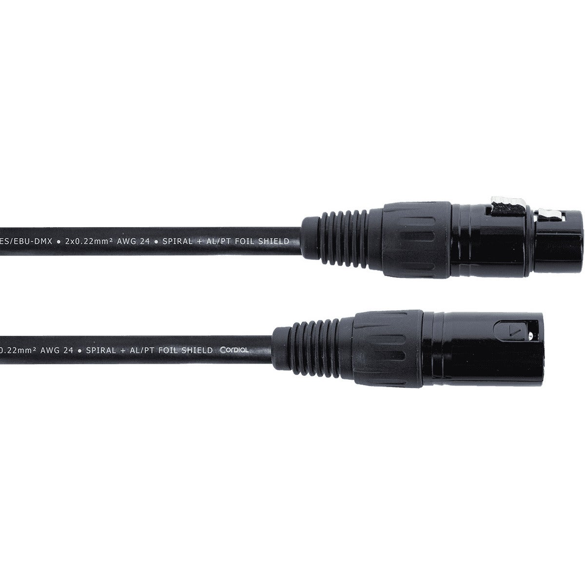 Cordial ED10FM 3-pin XLR DMX Cable, 10m - Bild 2