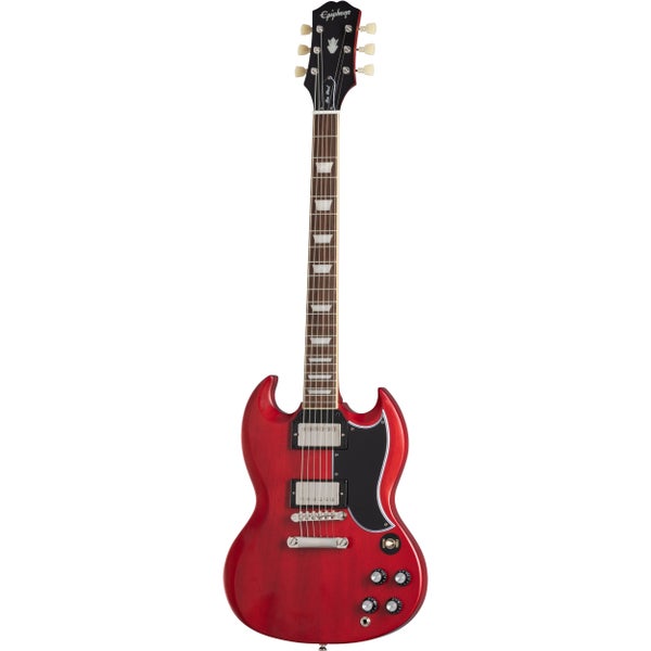 Epiphone 1961 Les Paul SG Standard Aged Sixties Cherry Electric Guitar with Case