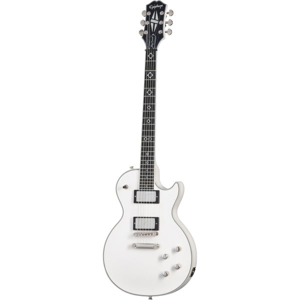 Epiphone Jerry Cantrell Les Paul Custom Prophecy Bone White Signature Electric Guitar with Case