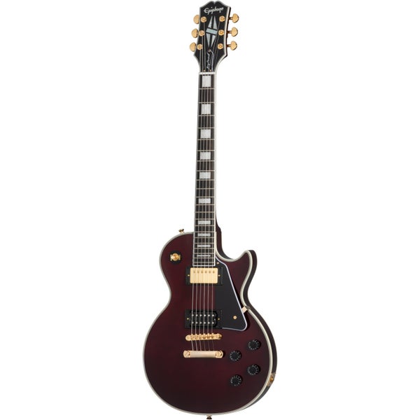 Epiphone Jerry Cantrell Wino Les Paul Custom Dark Wine Red Signature Electric Guitar with Case