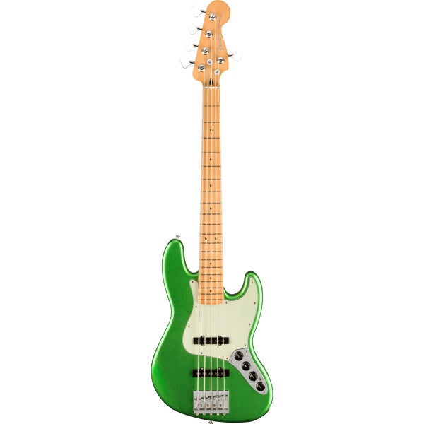 Fender Player Plus Jazz Bass V Cosmic Jade MN 5-snarige elektrische basgitaar met gigbag