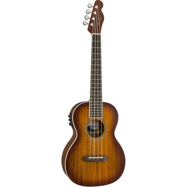 Fender FSR California Coast Rincon V2 Sunburst Electro-Acoustic Tenor Ukulele with Gig Bag