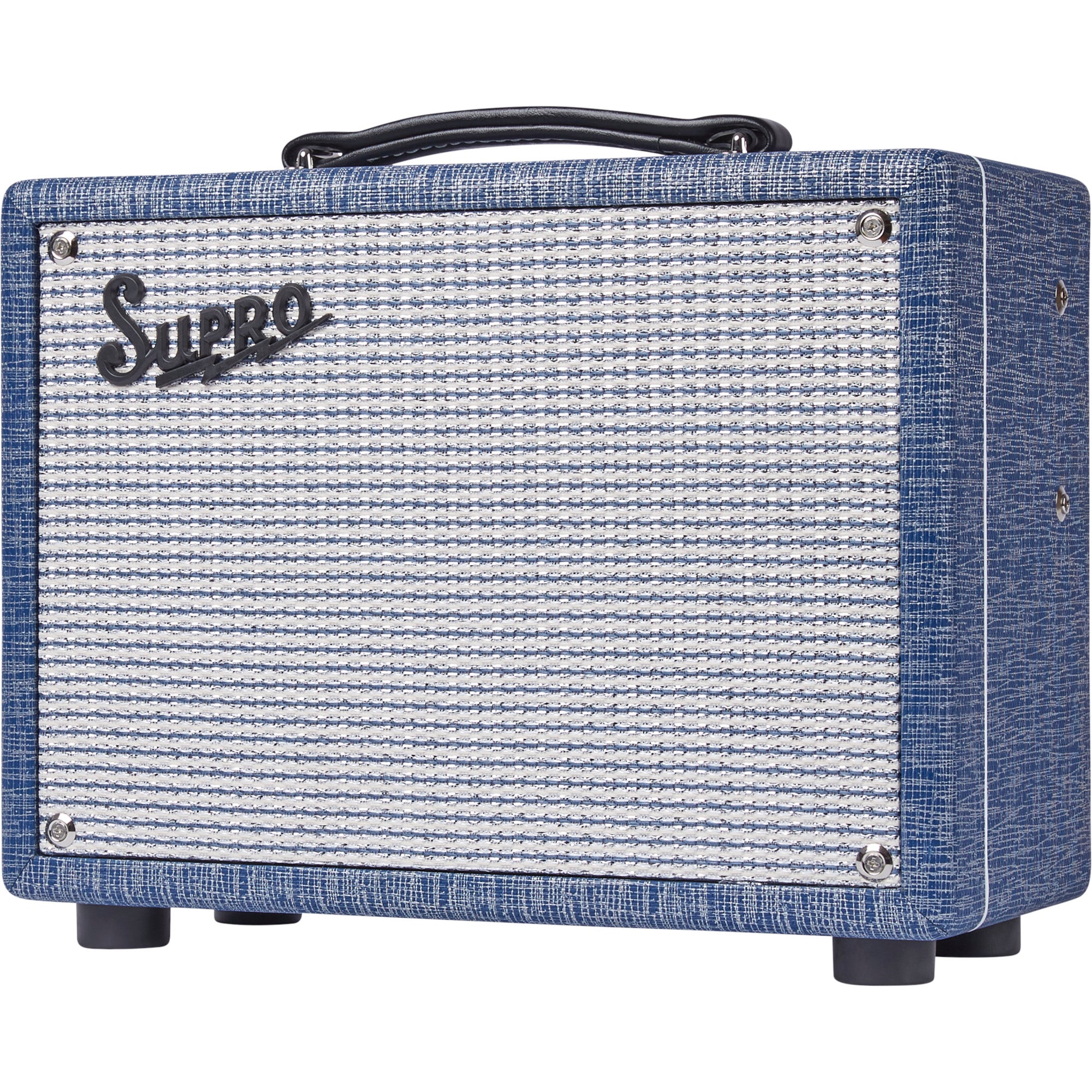 Supro '64 Reverb Blue Rhino Hide Combo Guitar Amplifier | Bax Music