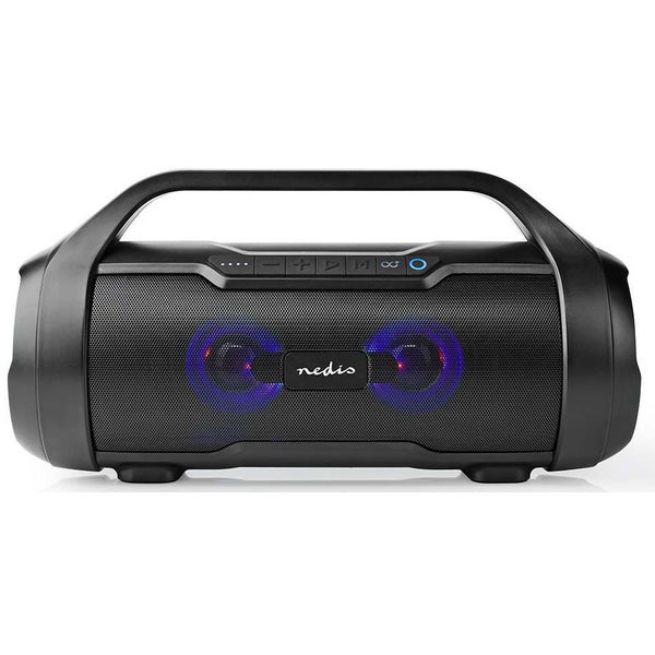 Nedis SPBB310BK Portable Bluetooth Party Boombox, 60W