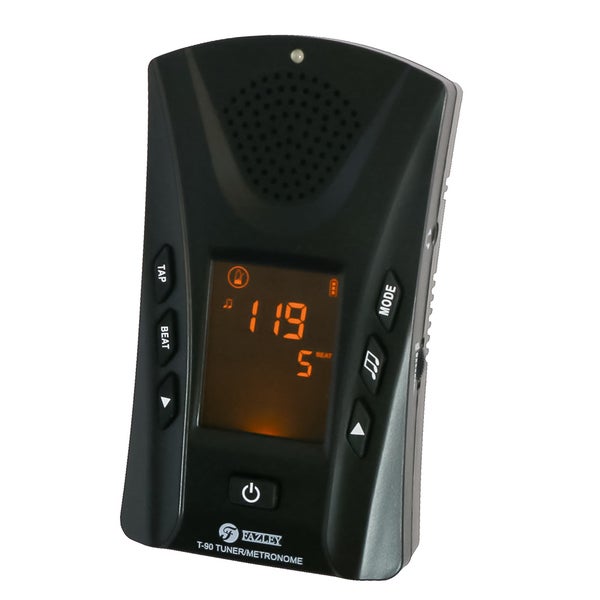 Fazley T-90 accordeur de bureau avec métronome, thermomètre et hygromètre