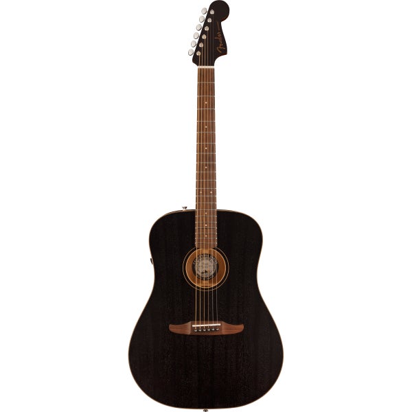 Fender Redondo Special Open Pore Black Top guitare électro-acoustique avec housse